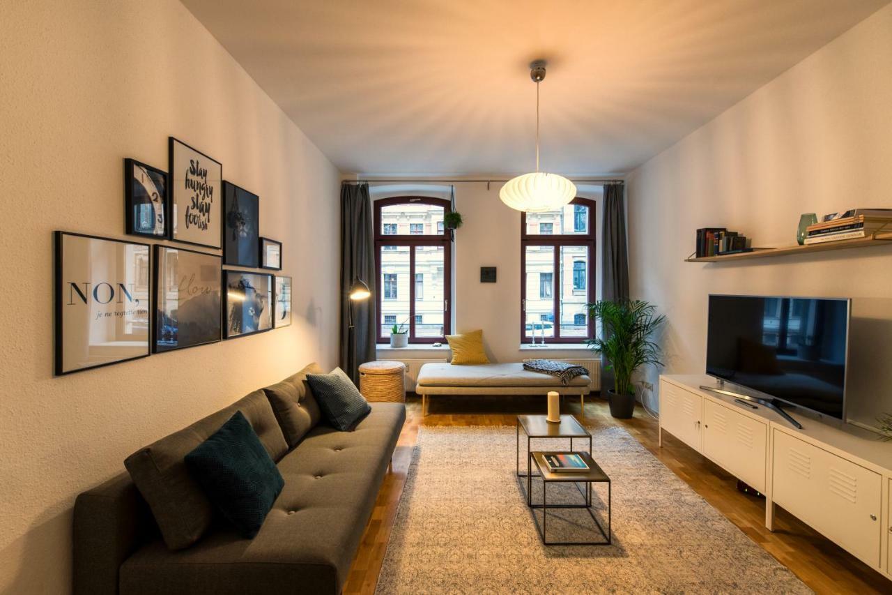 Apartment Waldstrassenviertel Lipcse Kültér fotó